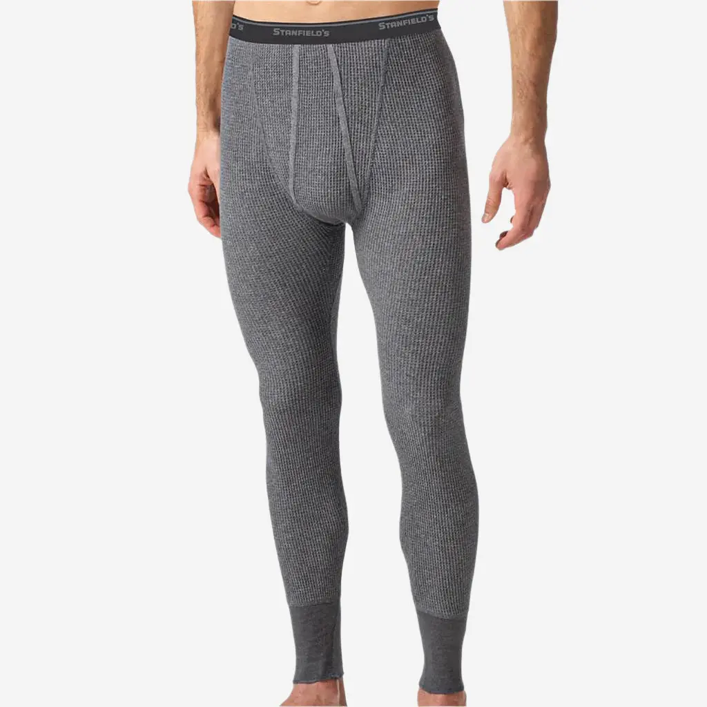 Stanfield's Essentials Waffle-Knit Thermal Long John 1