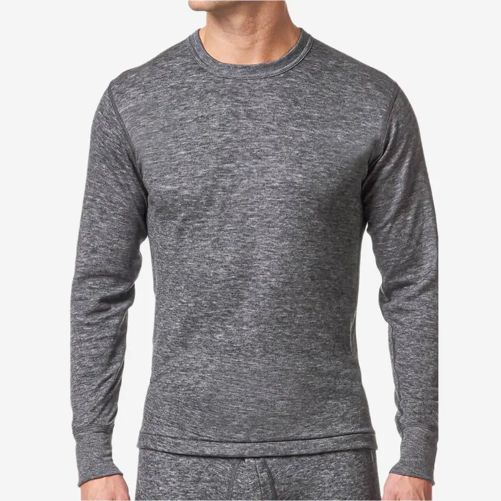 Stanfield's Two-Layer Merino Wool Long Sleeve Crew Neck Thermal Shirt 1
