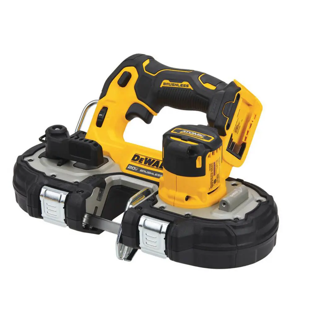 Dewalt Dcs377b Atomic 20-Volt Max Lithium-Ion 1-3/4 In. Brushless Compact Band Saw (Tool Only) 1