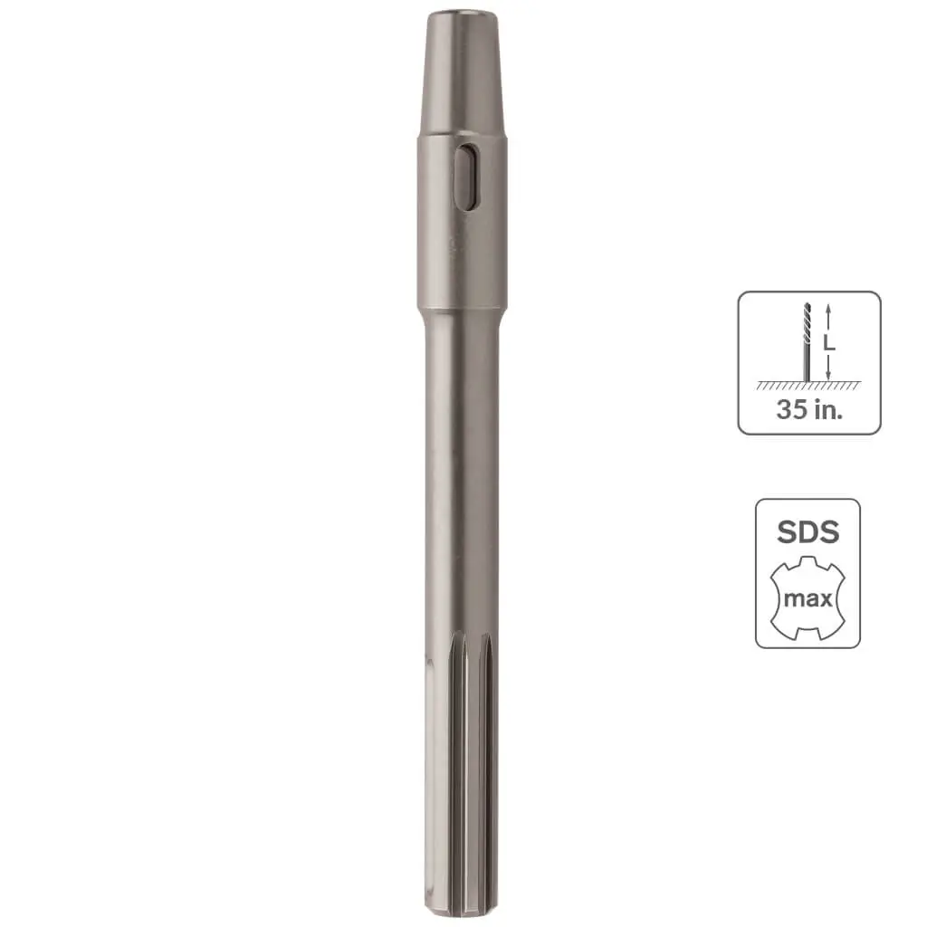 Sabercut Sds Max 27 In. Core Bit Cup Extension Adapter 1
