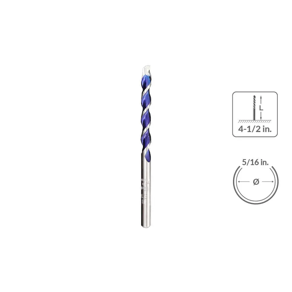 Sabercut 5/16" X 4-1/2" Multi-Material Drill Bit 1