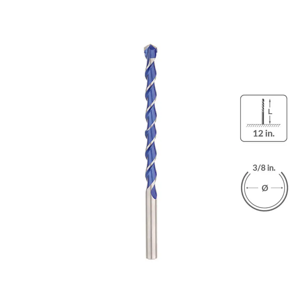 Sabercut 3/8" X 12" Multi-Material Drill Bit 1