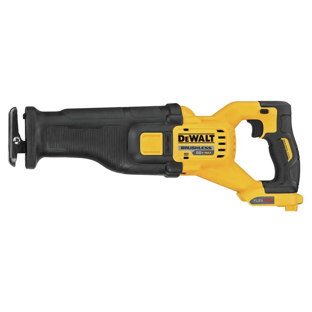 Dewalt Dcs389b Flexvolt 60-Volt Max Lithium-Ion 1-1/8 In. Stroke Brushless Reciprocating Saw (Tool Only) 1