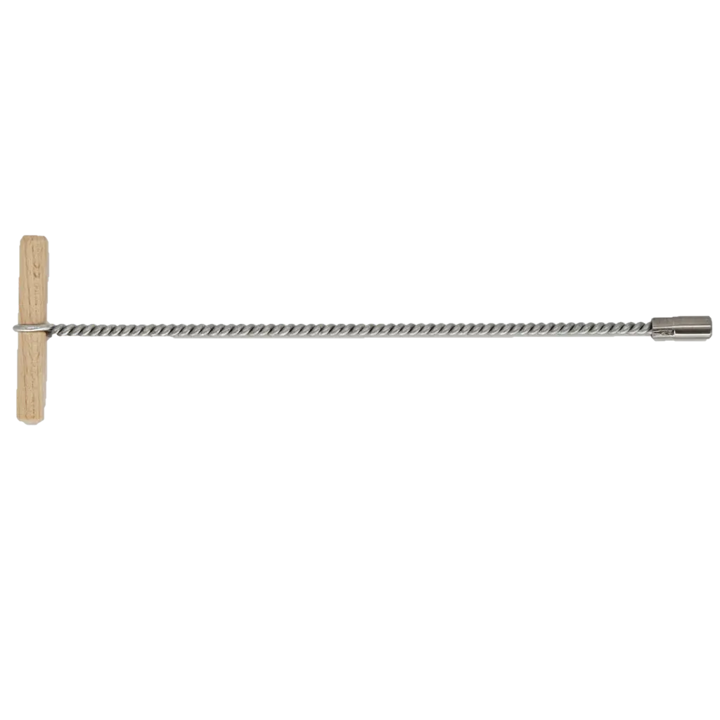 Duradrive 12 In. Premium Cleaning Wire Brush Manual With Wood Handle 1