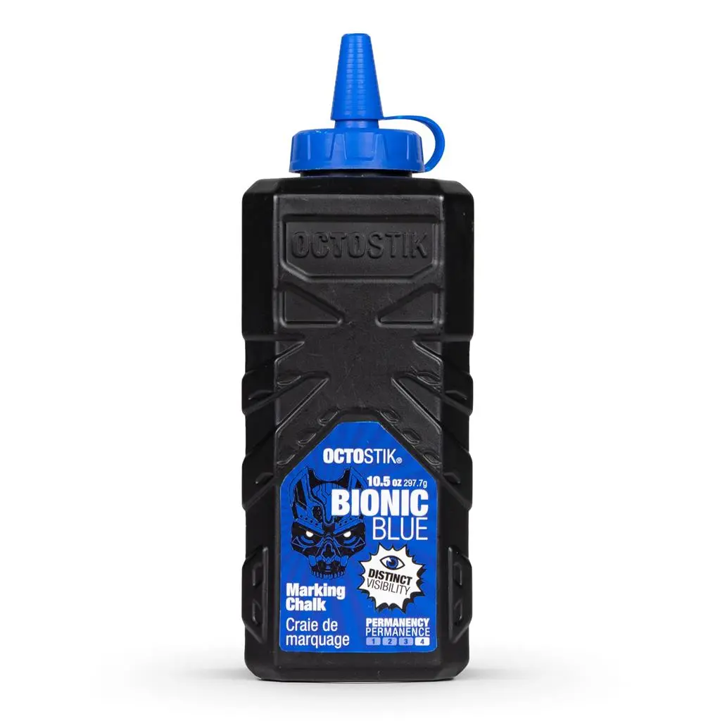 Octostik 10.5 Oz. Ultra Fine Lvl 4 Permanent Chalk Powder, Blue 1
