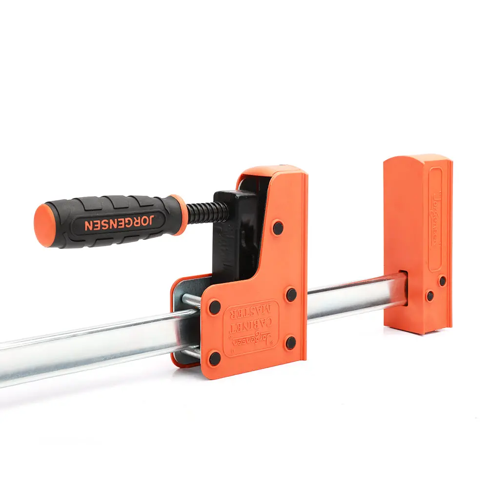 Jorgensen 8060 60 In. X 3.87 In. Cabinet Master 90-Degree Parallel Jaw Bar Clamp 1