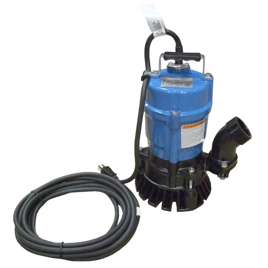 Tsurumi Hs2.4S 2 In. 1/2 Hp Electric Submersible Trash Pump 1