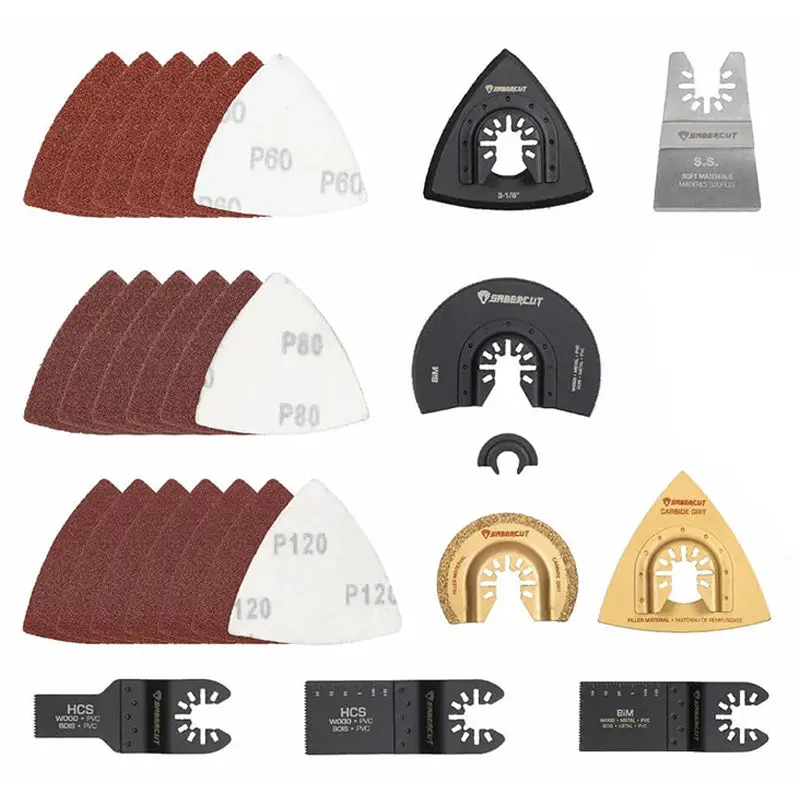 Sabercut 28-Piece Multi-Tool Blade Set 1