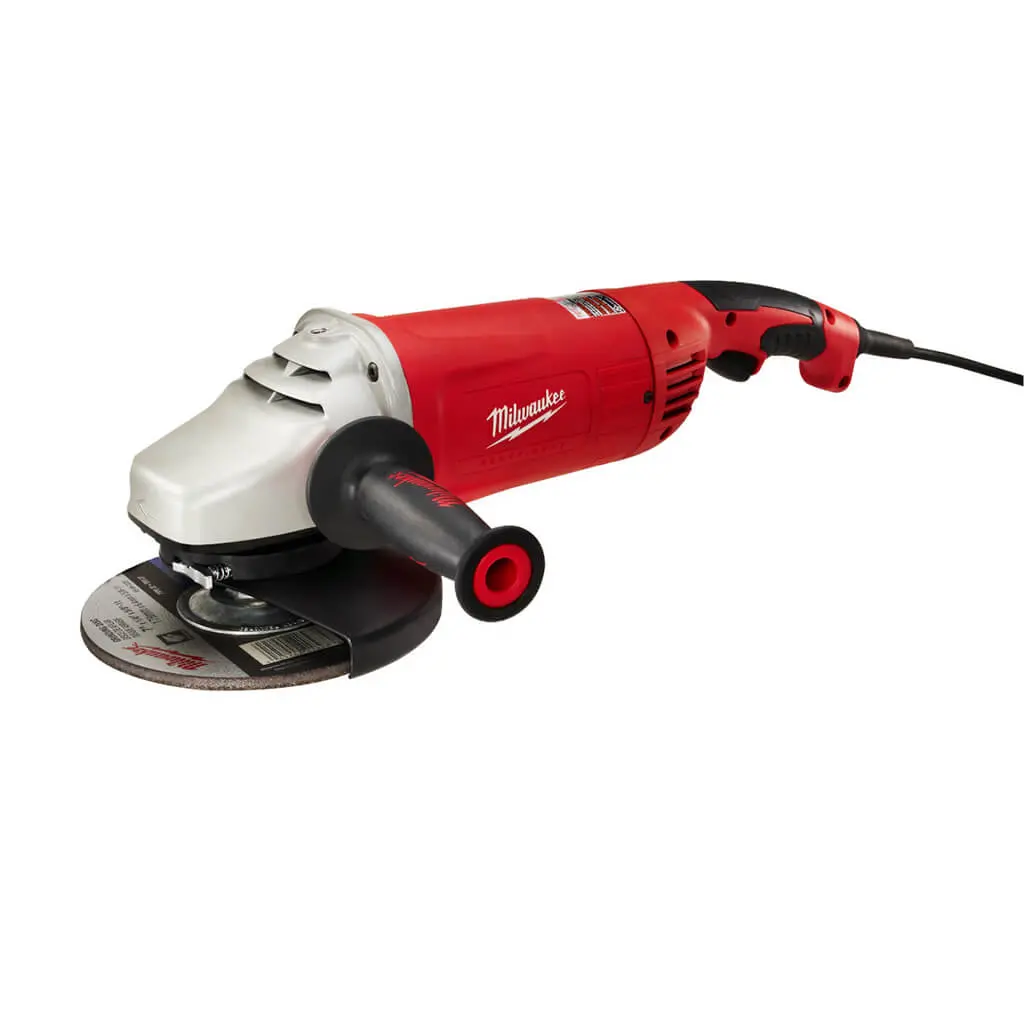 Milwaukee 6088-31 7 In. / 9 In. 15 Amp Corded Non Lock-On Large Angle Grinder 1