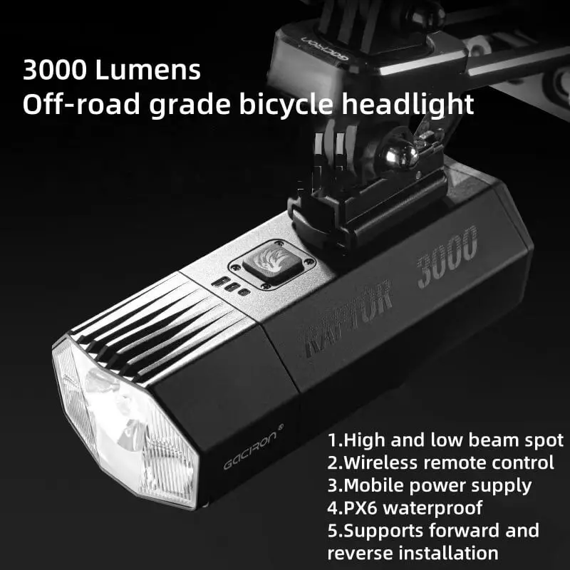 Superteam 1800/3000 High-Intensity Mountain Road Headlight 1