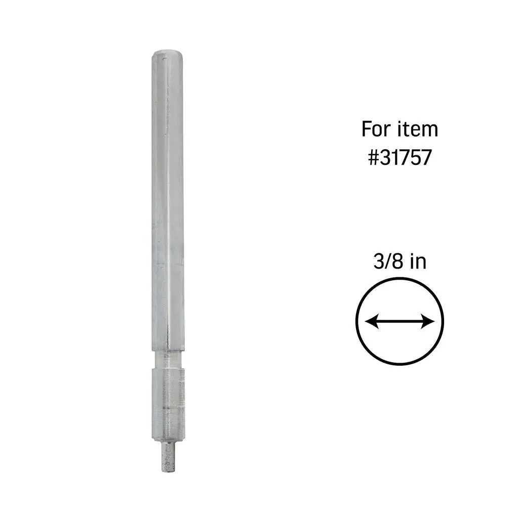 Duradrive 3/8 In Steel White Zinc Short Internally Threaded Expansion Drop-In Anchor Setting Tool 1