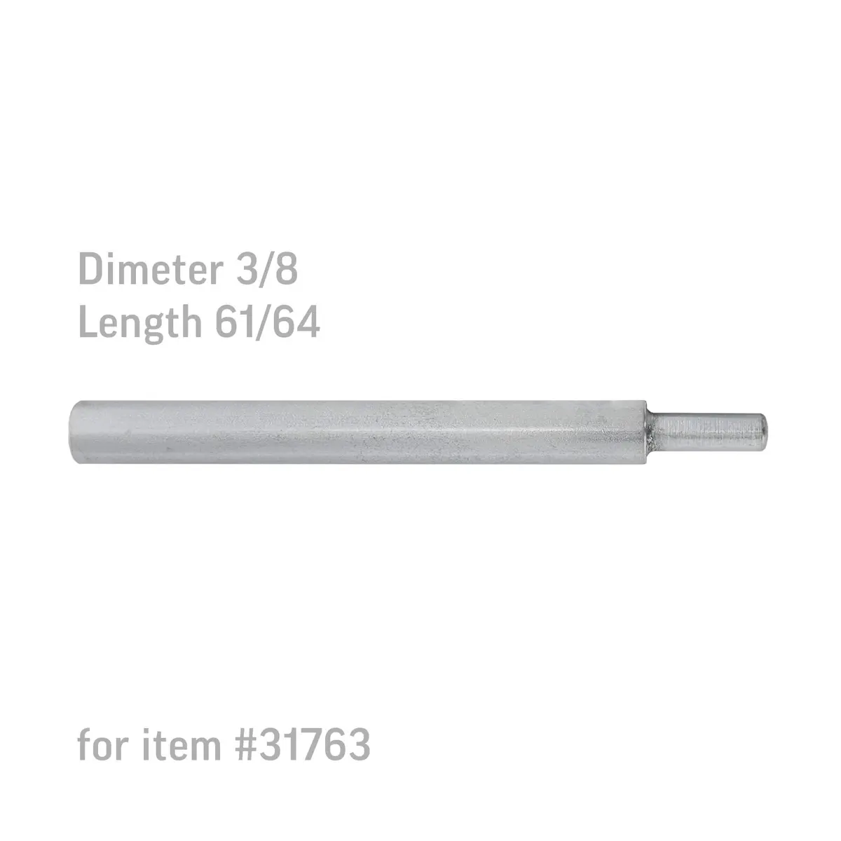 Duradrive 3/8 In. Drop-In Internally Threaded Expansion Anchor Setting Tool 1