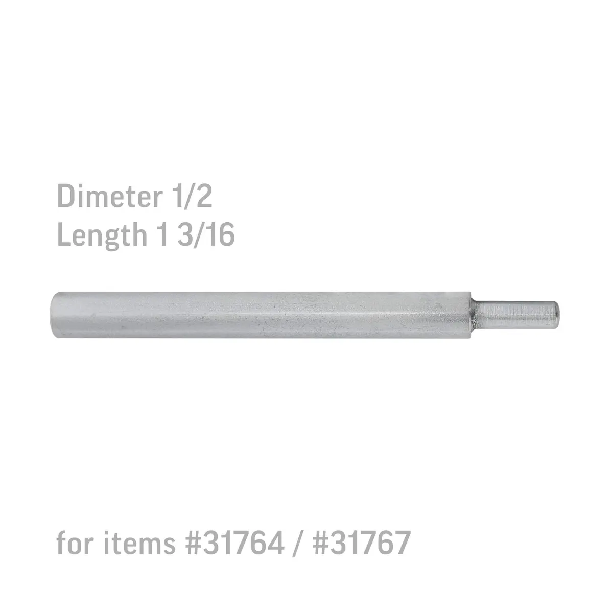 Duradrive 1/2 In. Drop-In Internally Threaded Expansion Anchor Setting Tool 1