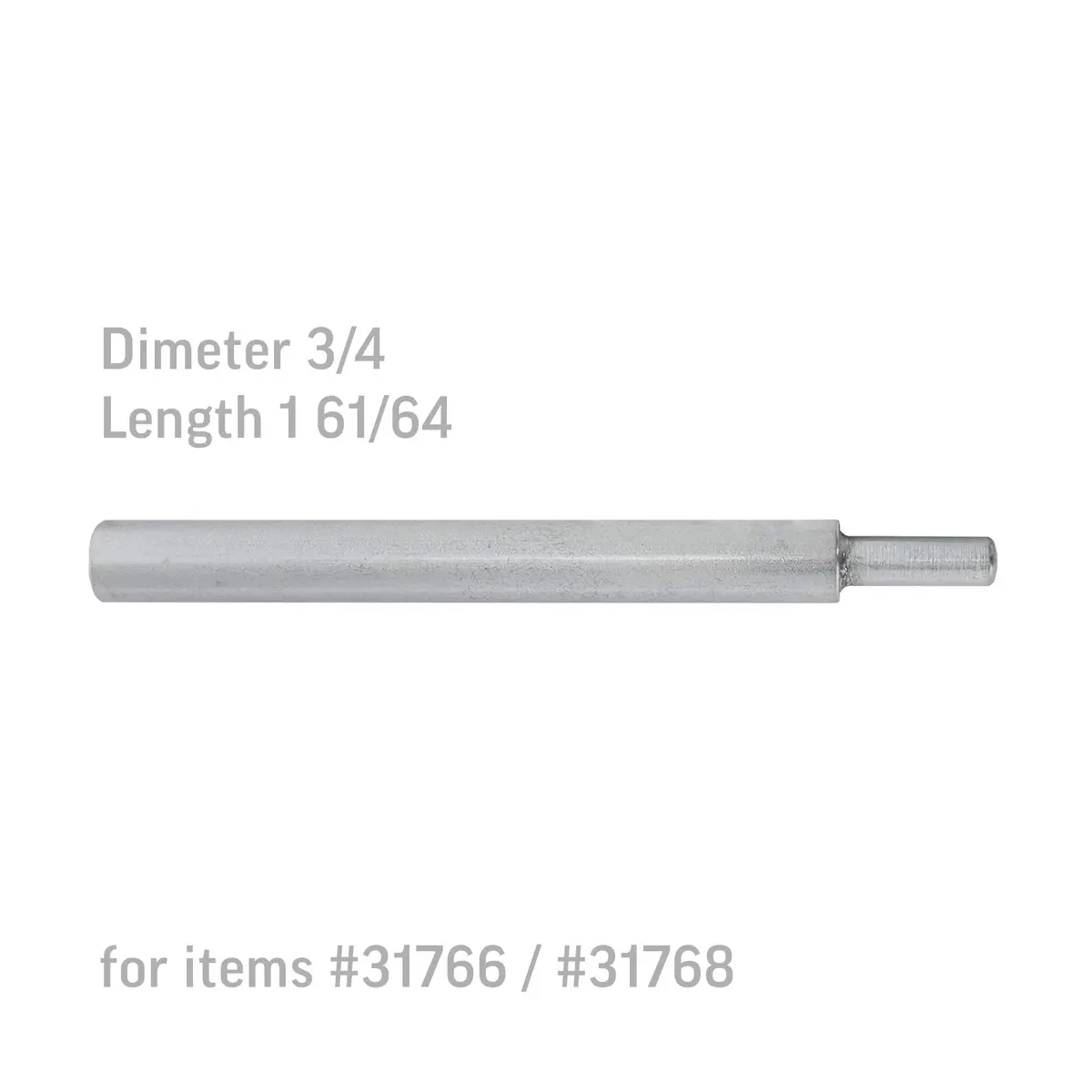 Duradrive 3/4 In. Drop-In Internally Threaded Expansion Anchor Setting Tool 1