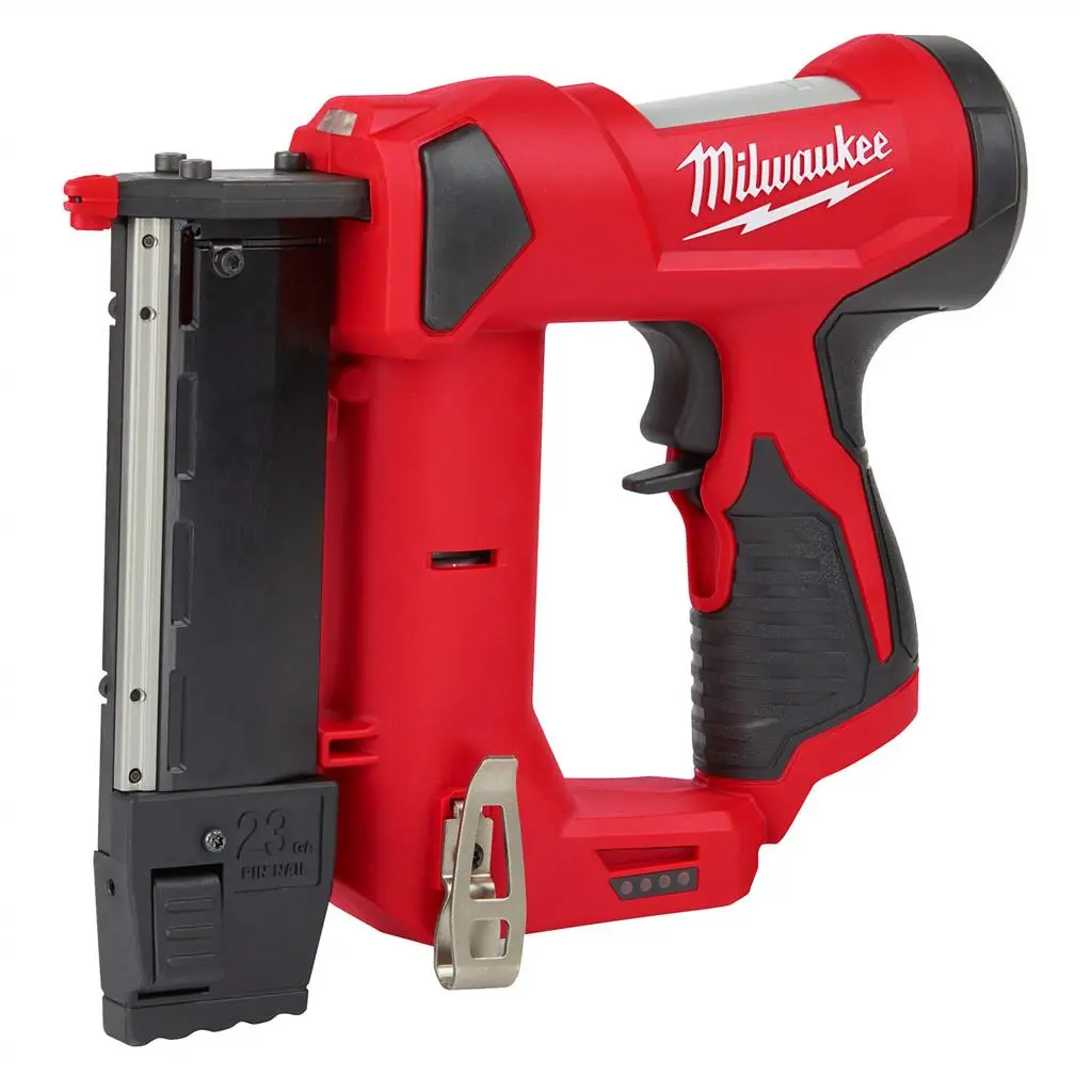 Milwaukee 2540-20 M12 12-Volt Lithium-Ion 23-Gauge Cordless Pin Nailer (Tool Only) 1