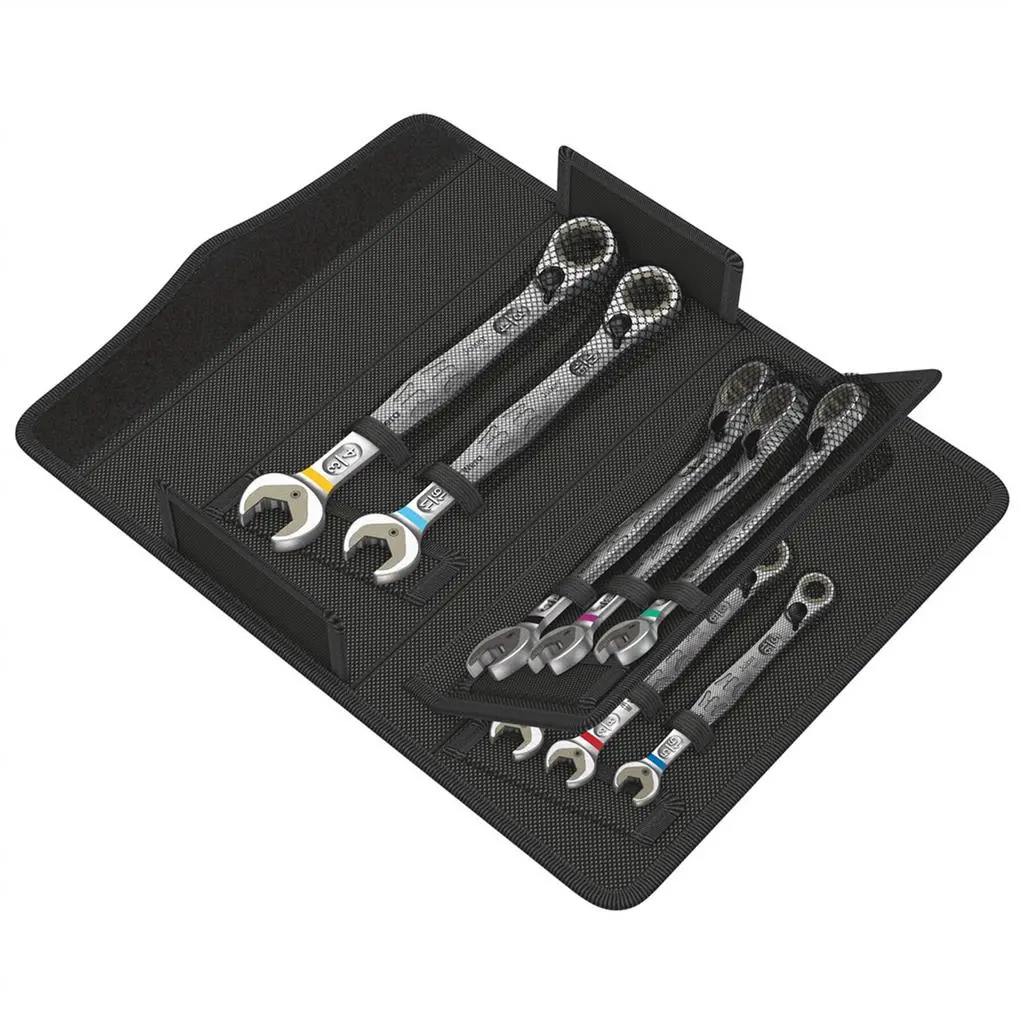 Wera 05020093001 Joker 6001 Switch Imperial Ratcheting Combination Wrench (8-Piece) 1