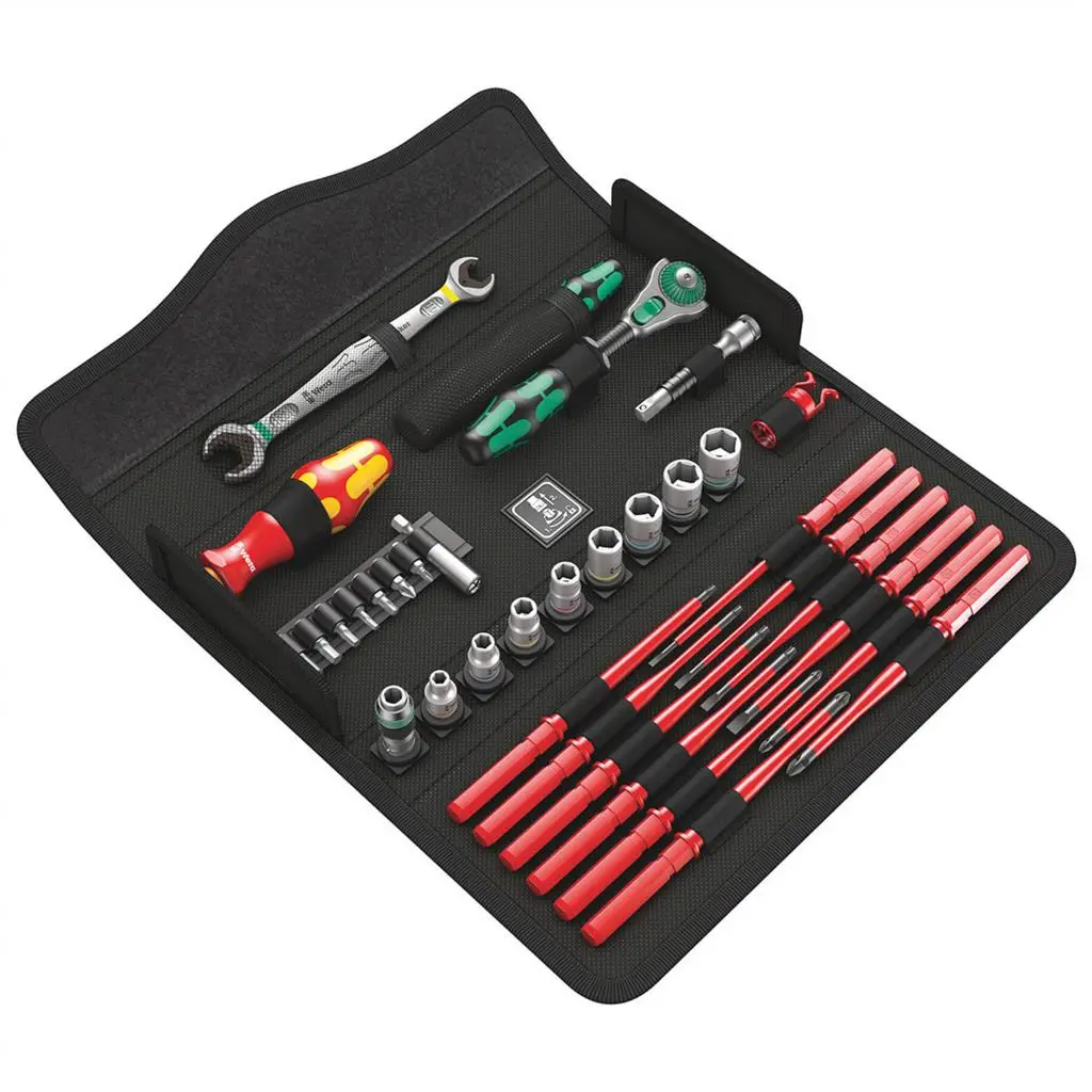 Wera 05135870001 Kraftform Kompakt W 2 Metric Maintenance Tool Set (35-Piece) 1