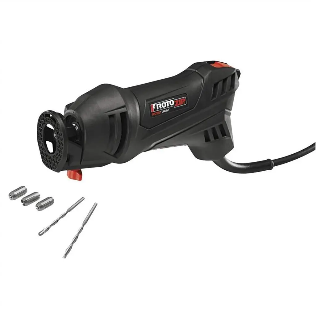 Rotozip Ss355-10Can Rotosaw 5.5 Amp Corded Spiral Cutout Tool 1