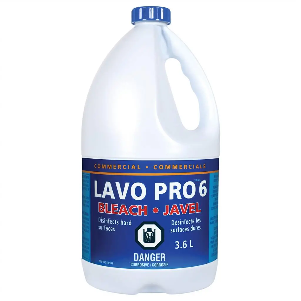 Lavo Pro 6 044015 3.6 L Liquid Bleach 1