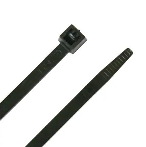 Techspan E241750l 24" 175 Lbs Uv Black Cable Ties 50Pcs 1