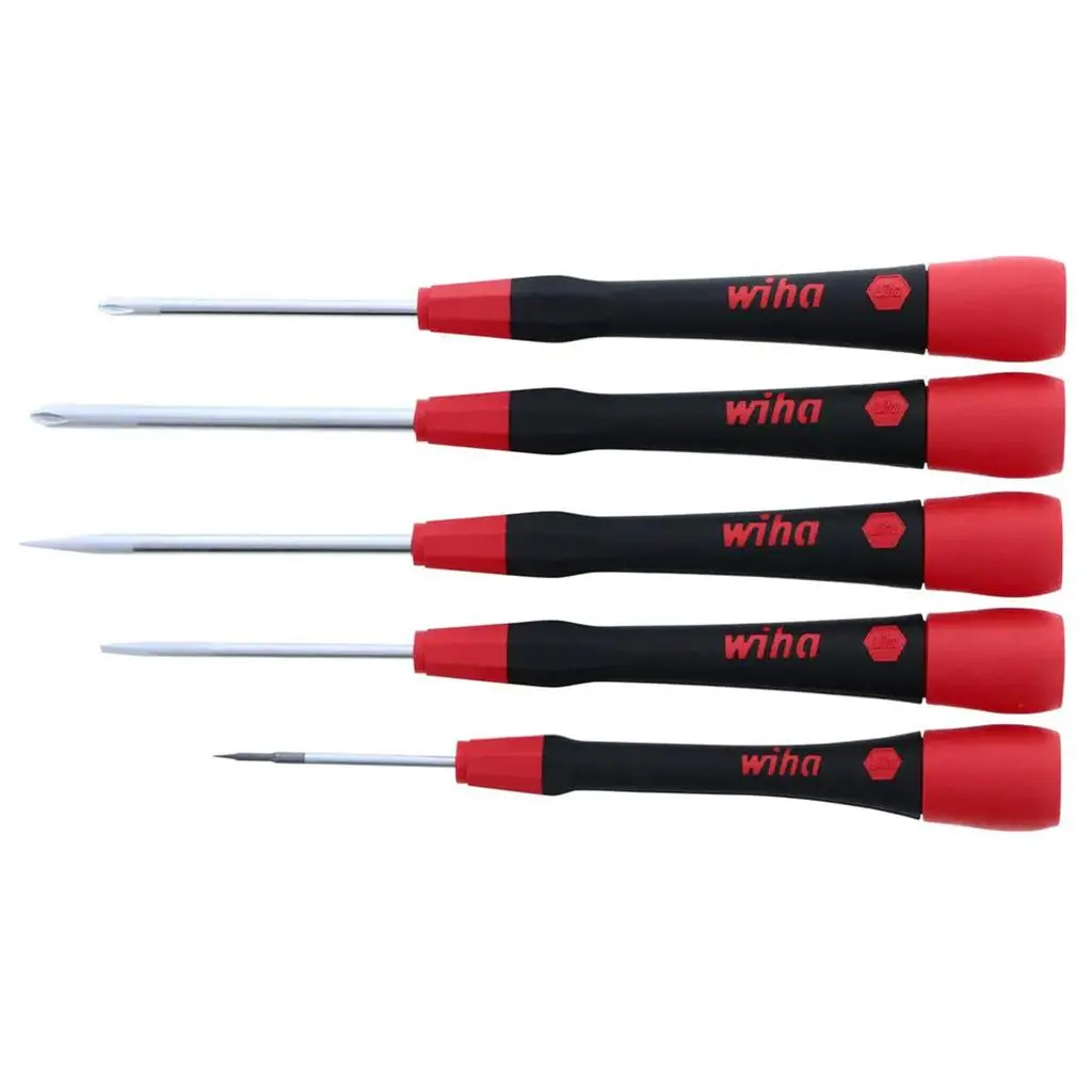 Wiha 26195 Picofinish Mini Precision Screwdriver Set (5-Piece) 1
