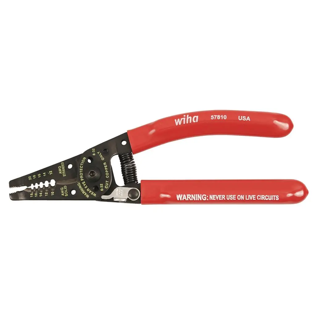 Wiha 57810 7-1/4 In. Wire Stripping Plier 1