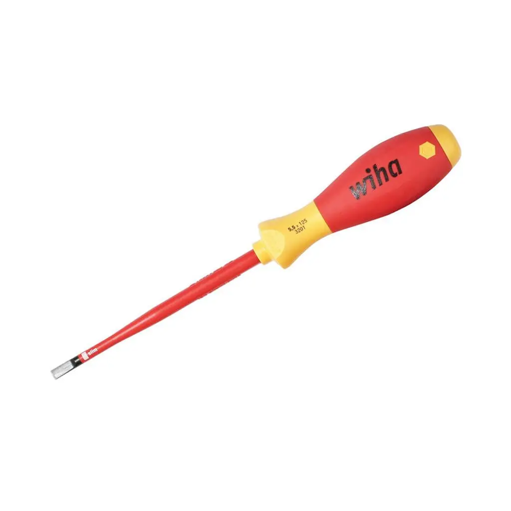 Wiha 32058 6.5 Mm X 150 Mm Insulated Slimline Slotted Screwdriver 1