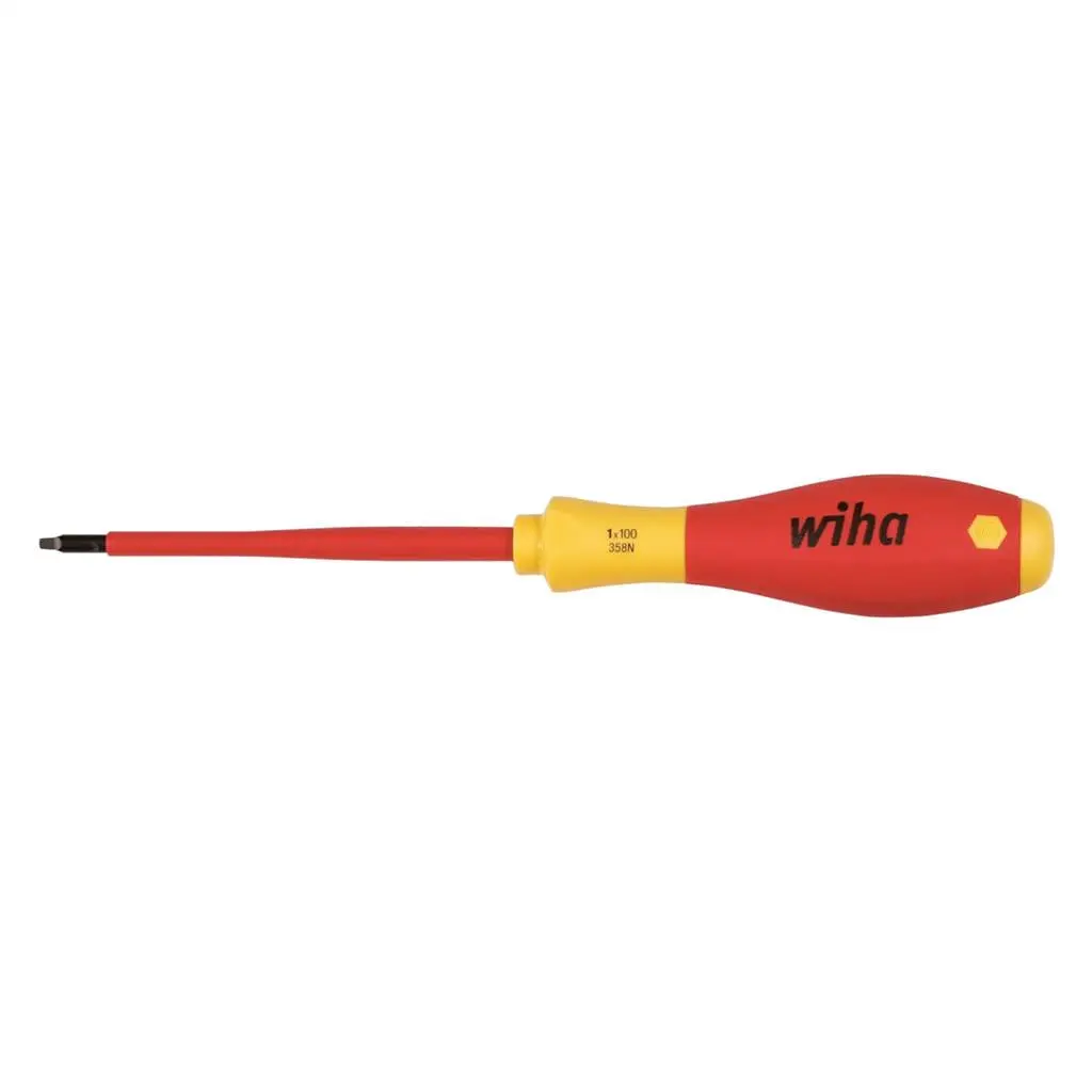 Wiha 35844 #1 X 100 Mm Insulated Slimline Square Screwdriver 1