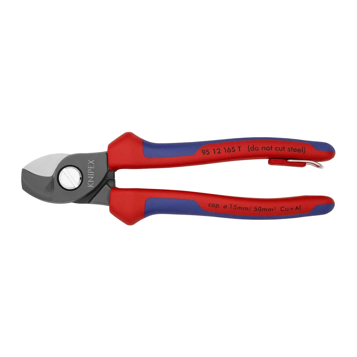 Knipex 95 12 165 6-1/2 In. Cable Shears With Spring 1