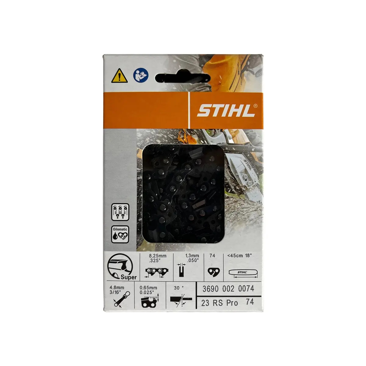 Stihl 23Rsp74e Chainsaw Chain .325 050G 74Dl 1