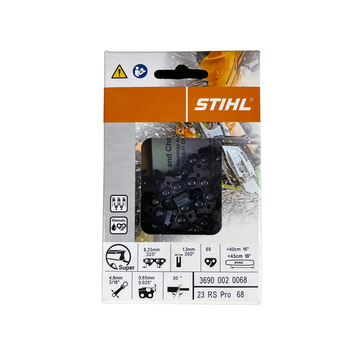 Stihl 23Rsp68e Chainsaw Chain .325 .050G 68Dl 1