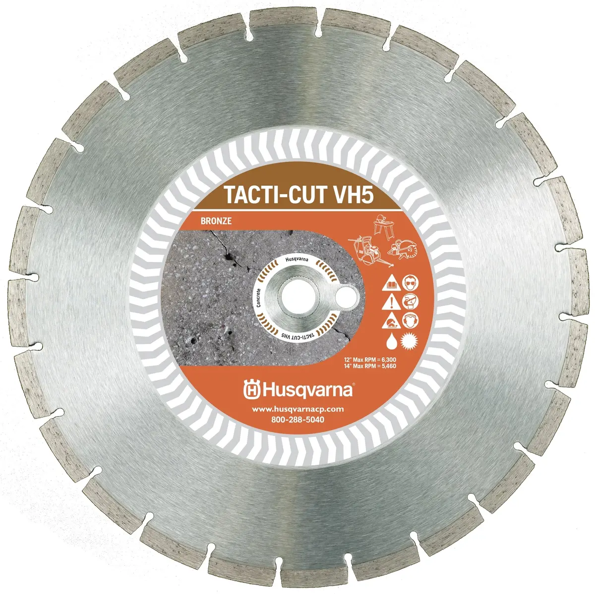 Husqvarna Vh5 Bronze H-Speed Diamond Blade 14X1"20Mm 1