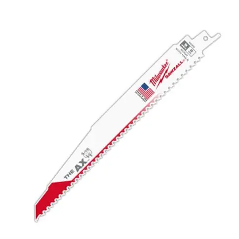 Milwaukee 48-00-8026 The Ax Sawzall Blade 9" 5 Tpi (25Pk) 1