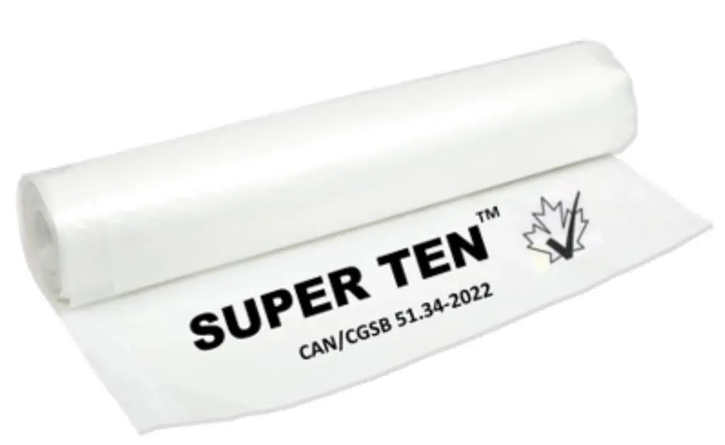 Super Ten 01-0476 20 Ft 50 In 10 Mil Polyethylene Film Roll 1