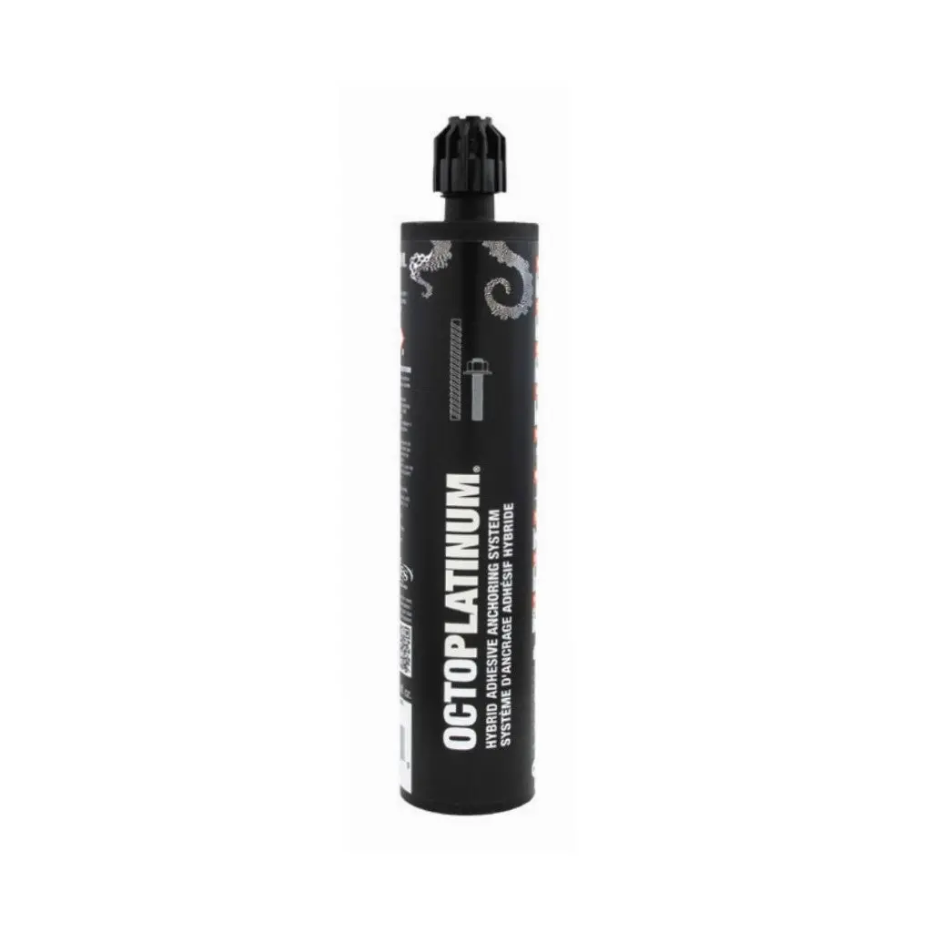 Octoplatinum Hybrid Adhesive Chemical Anchor 280 Ml / 9.5 Oz 1