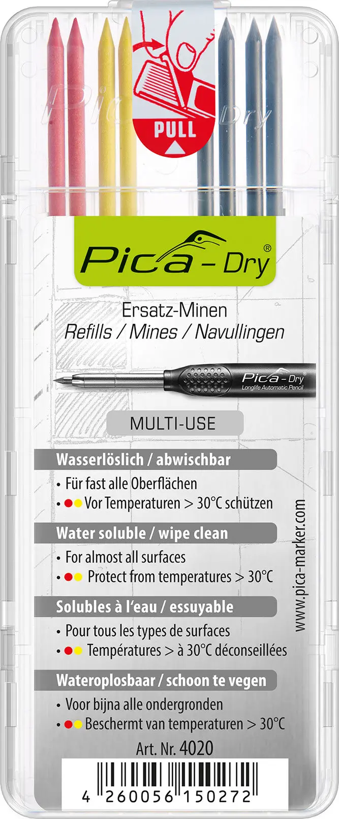Pica Dry Basic Refill (8-Piece) 1