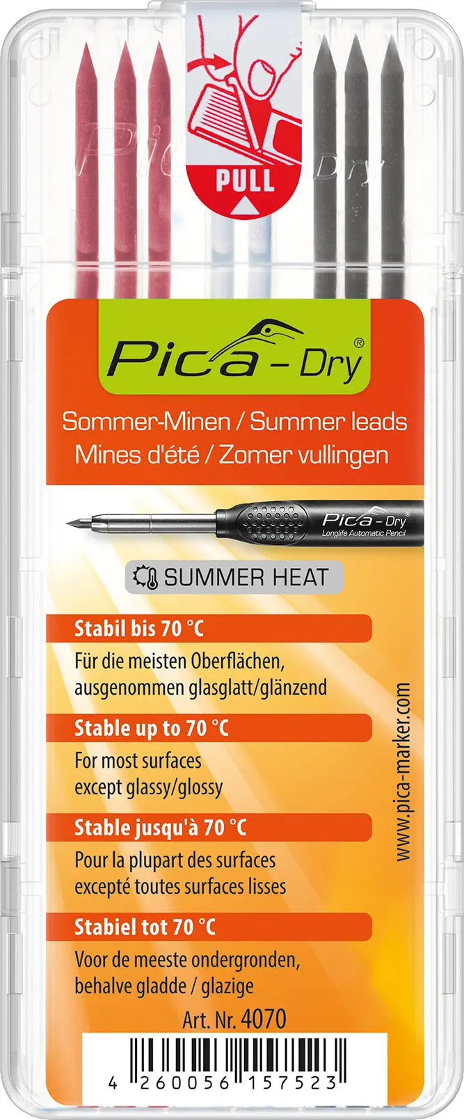 Pica Dry Summer Heat Leads Refill (8-Piece) 1