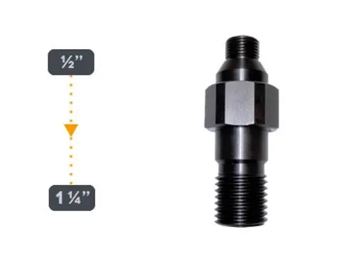 B+Btec 2.000.494 Karat 180 Adapter 1/2"M To 1-1/4"M 1