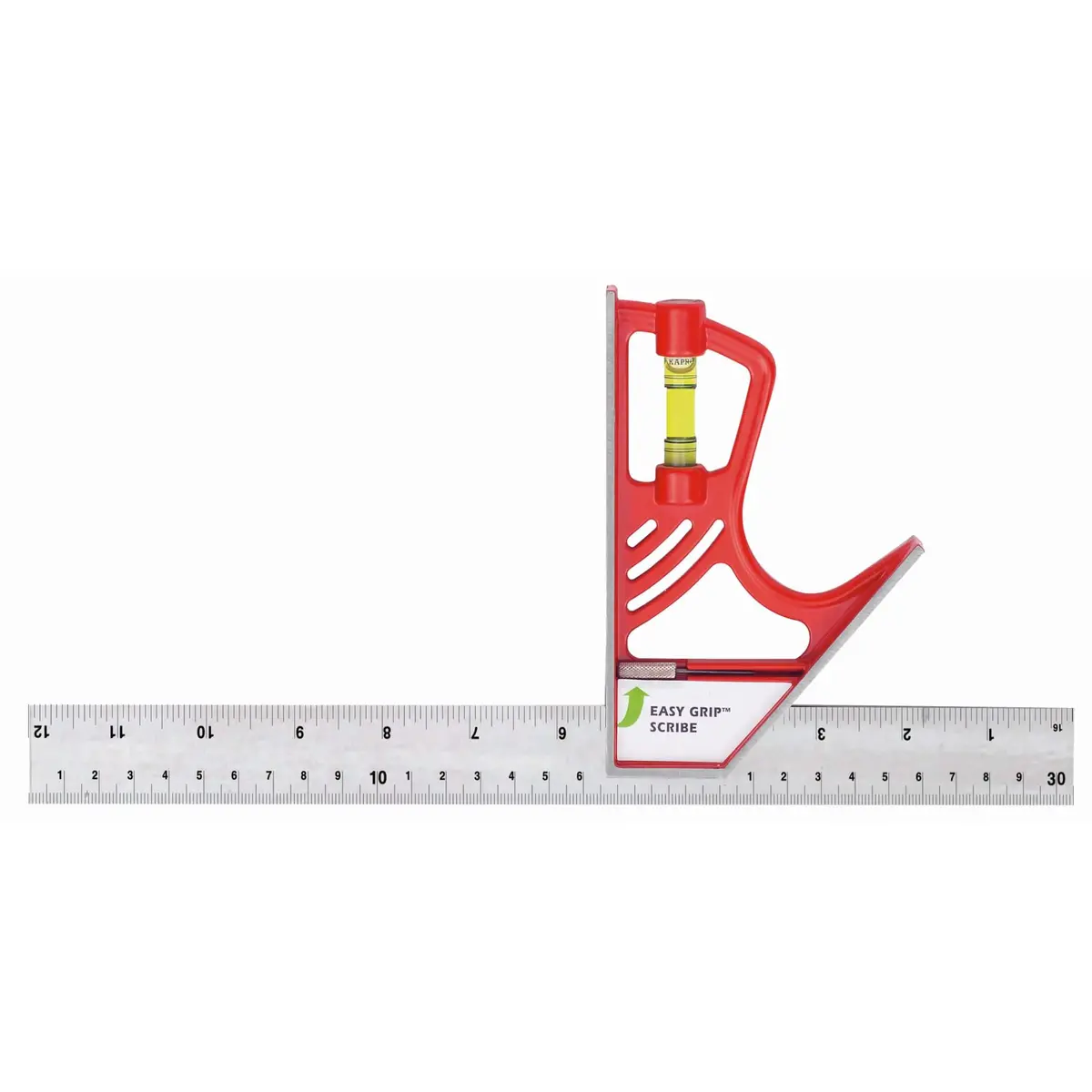 Kapro 12 In. Combination Square With Magnetic Lock 1