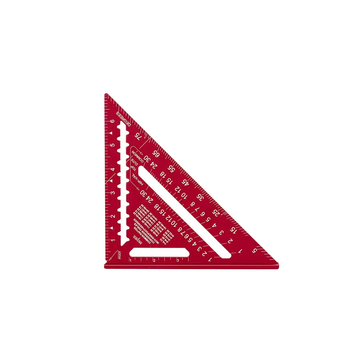 Kapro 7 In. High Definition Anodized Rafter Square 1
