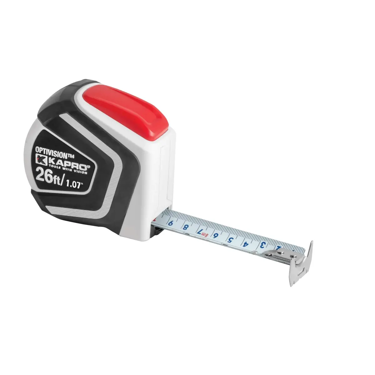 Kapro Optivision 8M / 26 Ft. Auto-Lock Magnetic Tape Measure 1