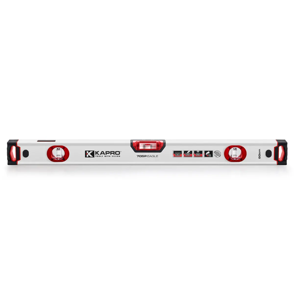 Kapro Eagle 24 In. Optivision Red Contractor Box Level 1