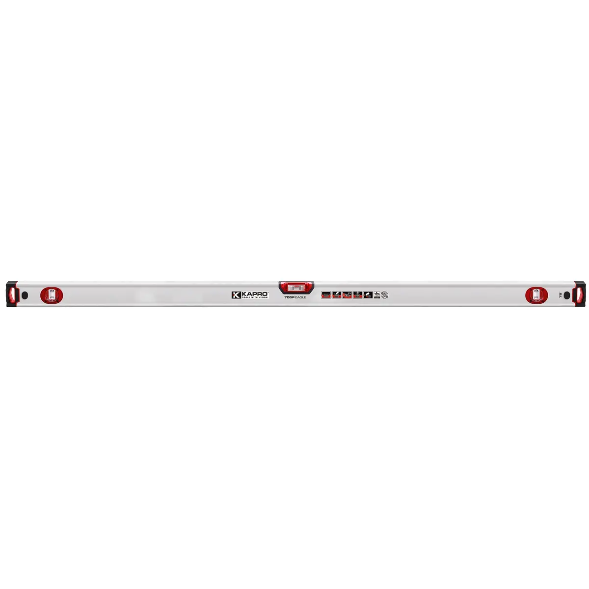 Kapro Eagle 72 In. Optivision Red Contractor Box Level 1