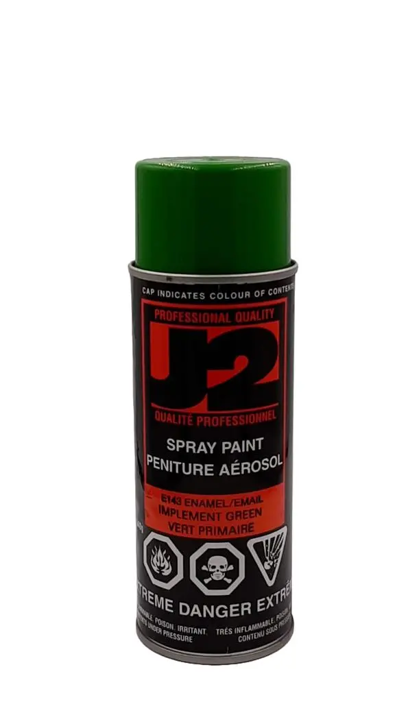 J2 E143 Implement Green Alkyd Enamel Spray Paint 340G 1