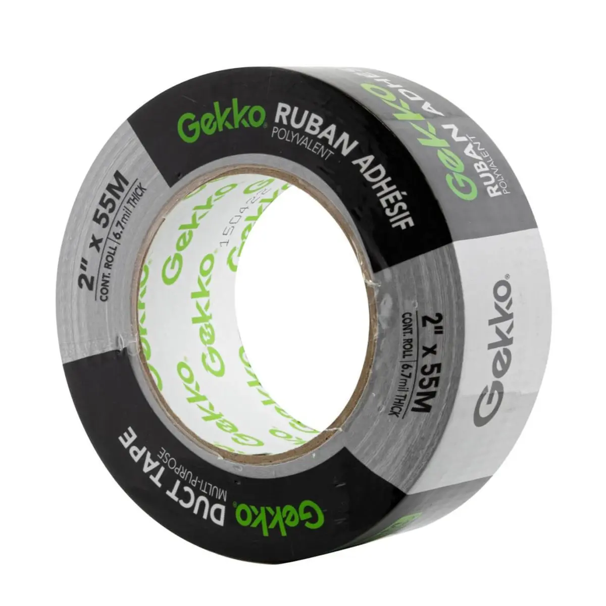 Gekko 2 In X 55 M Silver Duct Tape 1