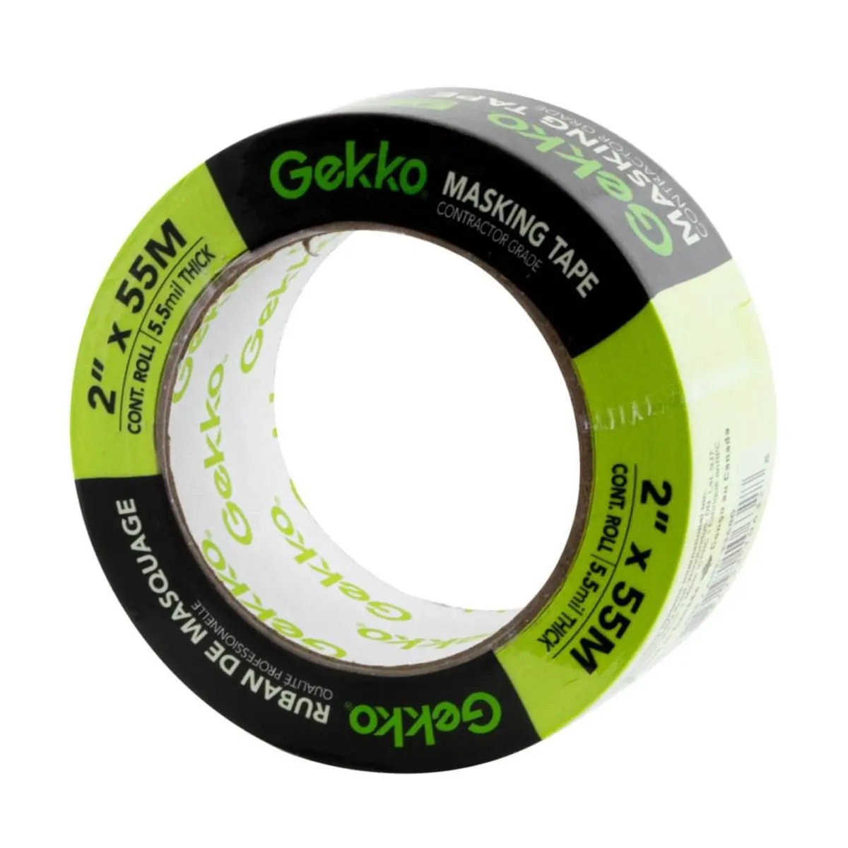 Gekko 2 In. X 55 M Green Masking Tape 1