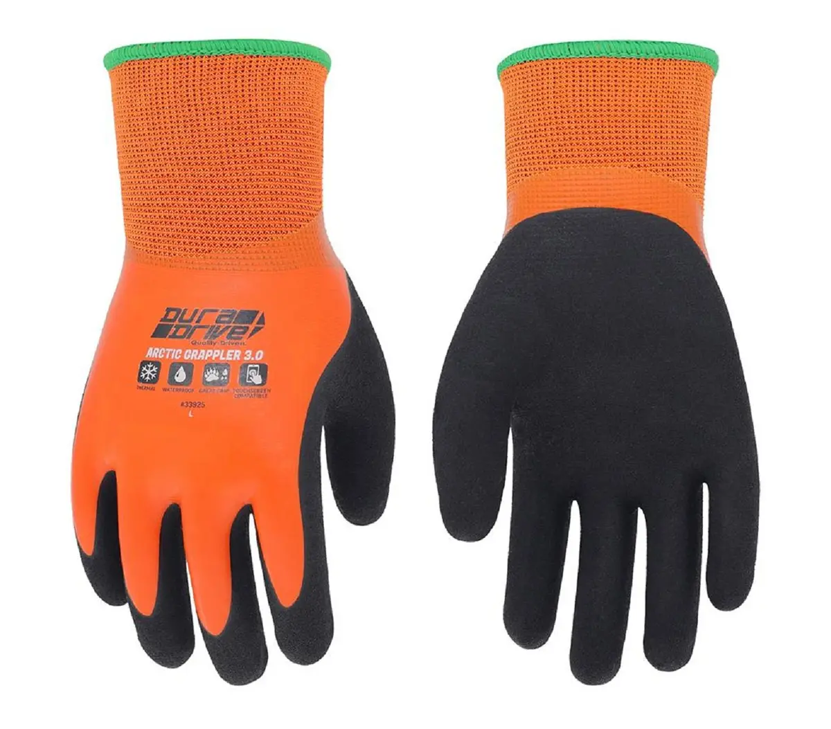 Duradrive Touchscreen Arctic Grappler 3.0 Waterproof Winter Work Gloves 1