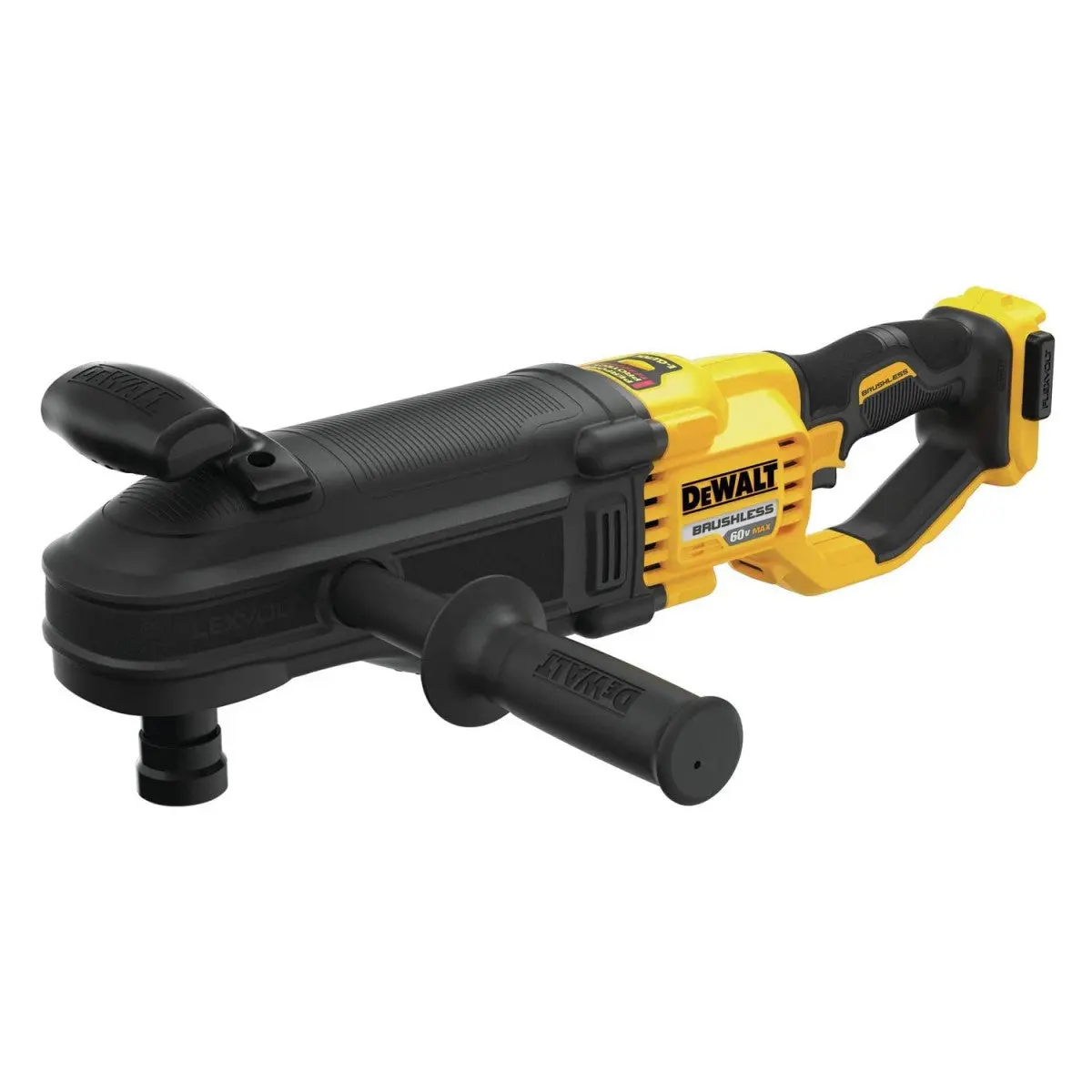 Dewalt Dcd471b Flexvolt 60-Volt Max Lithium-Ion Brushless Cordless Angle Drill (Tool Only) 1