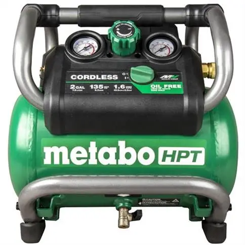 Metabo Hpt Ec36daq4m 2 Gal. 36V Mv Cordless Compressor (Tool Only) 1