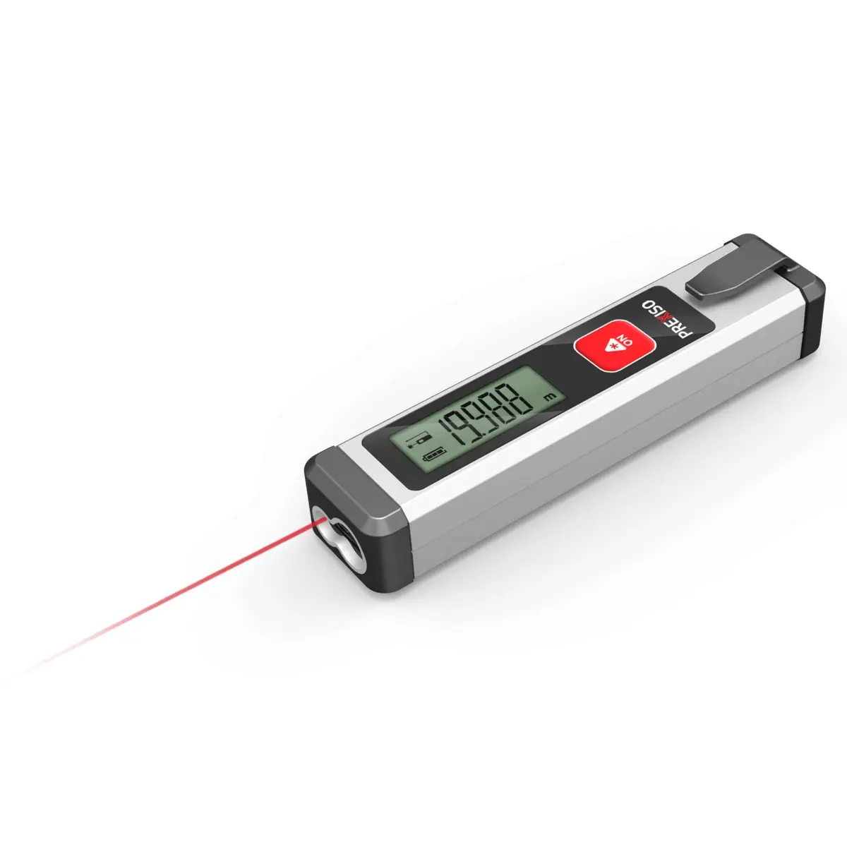 Prexiso 20M / 65 Ft. Rechargable Pocket Laser Distance Measure 1